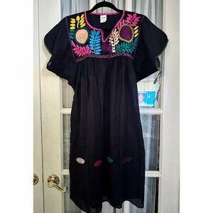 Mexican Aguactenango Tunic Dress L/XL
